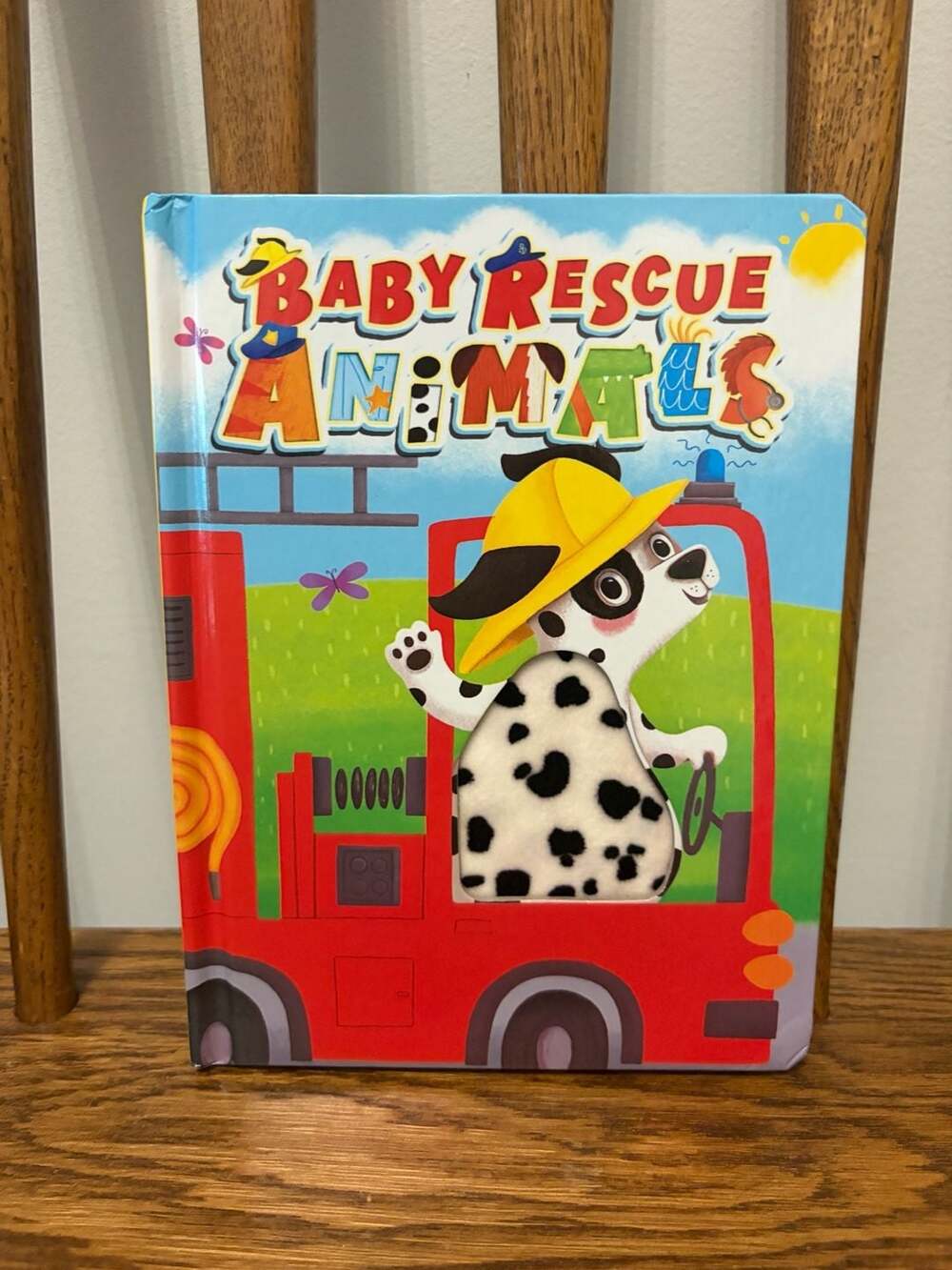 Baby Rescue Animals Touch and Feel Board Book by Little Hippo Books